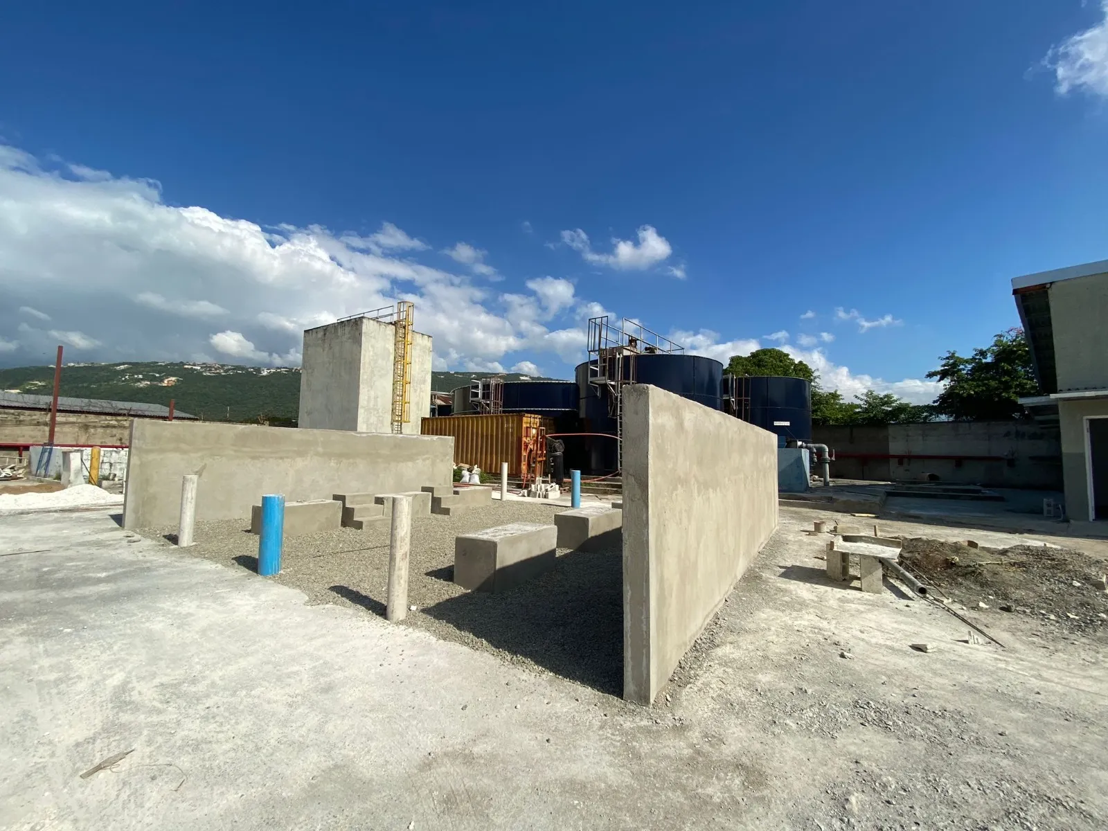 Reinforced blast walls and industrial infrastructure completed for JPI